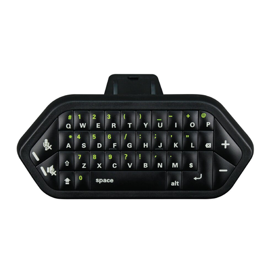 Audio Chatpad for Xbox One Controllers, Keyboard with 3.5mm Headset Jack