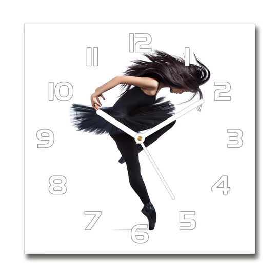 Ballerina Silent Wall Clock