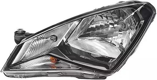 Headlight Halogen 1EJ010671-021 by Hella Right