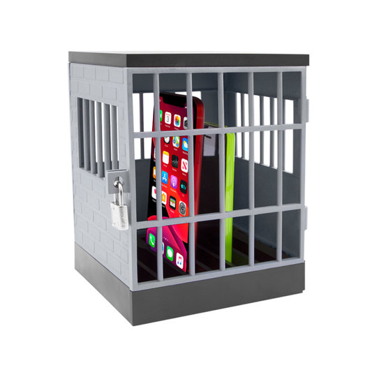 Global Gizmos 54029 Mobile Phone Jail Cell / Novelty Phone Storage