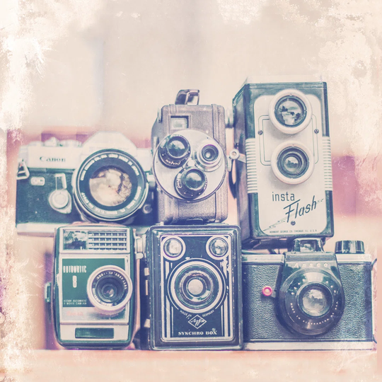 Vintage Camera II by Thomas Brown - Wrapped Canvas Photograph