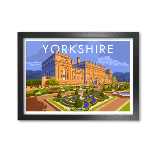 Yorkshire Harewood by Stephen Millership - Graphict Art Print on Paper