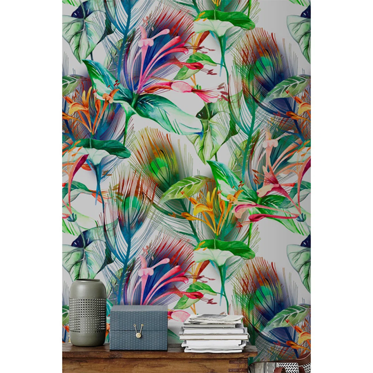 Badhir 4.16m x 2.54m Matte Wallpaper Roll