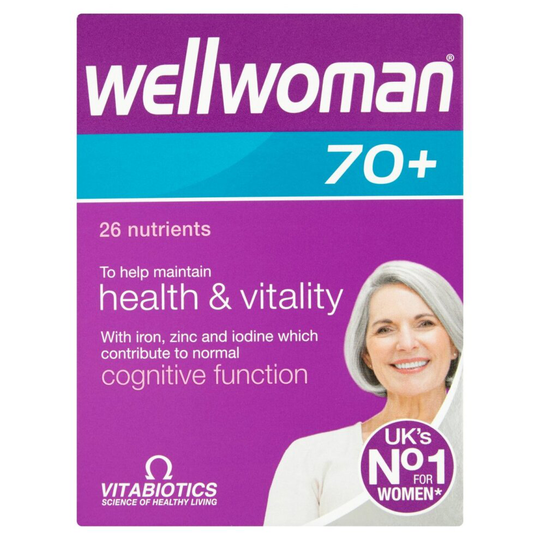 Vitabiotics Wellwoman 70+ Tablets