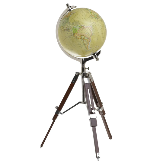 Metal/Plastic Tripod Globe