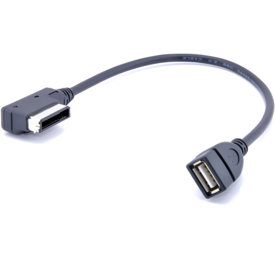 For AUDI VW Music Interface MDI MMI AMI to USB Cable Data Sync Charging Adapter
