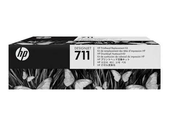 HP 711 Original Printhead Replacement Kit, For use with - Designjet T120 & T520 - C1Q10A