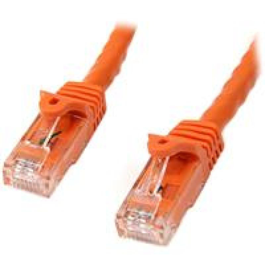 StarTech 7m Orange Snagless Utp Cat6 Patch Cable