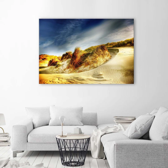 Canvas Print Dunes Sand Beach