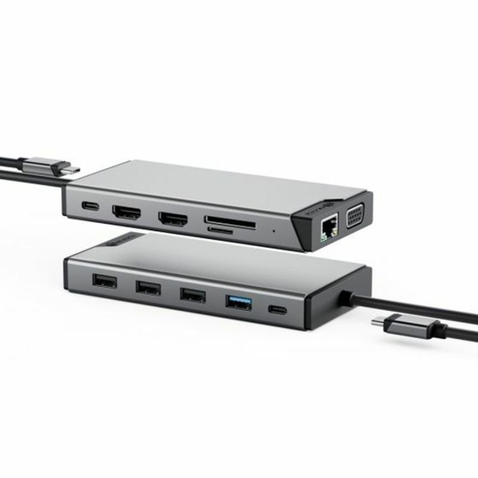 ALOGIC DV3 Universal Triple Display Docking Station - 100W Power Delivery