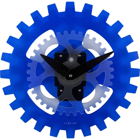 Moving Gears Acrylic 35cm Wall Clock
