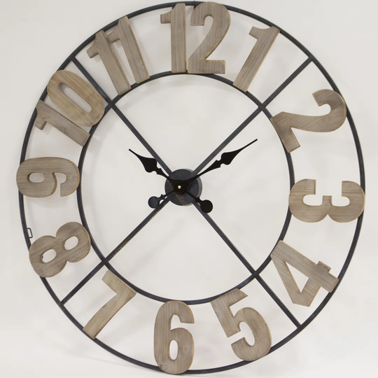 Oversized Sanroman 80cm Silent Wall Clock