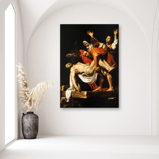 Canvas Print The Image Of The Cross - Caravaggio
