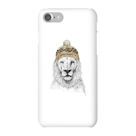 Balazs Solti Lion With Hat Phone Case for iPhone and Android - iPhone 7 - Snap Case - Gloss