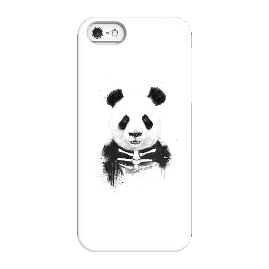 Balazs Solti Skull Panda Phone Case for iPhone and Android - iPhone 5/5s - Snap Case - Matte