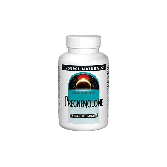 Source Naturals Pregnenolone 25 Mg 120 Tablet