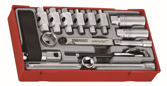 Teng Tools TTOS16 | 16 Piece Oil Service Set
