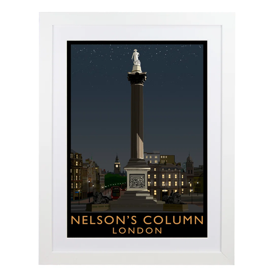 Nelsons Column by Richard O'Neil - Graphic Art Print on Paper