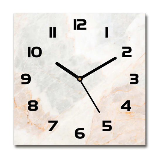 Ily Marble Silent Wall Clock