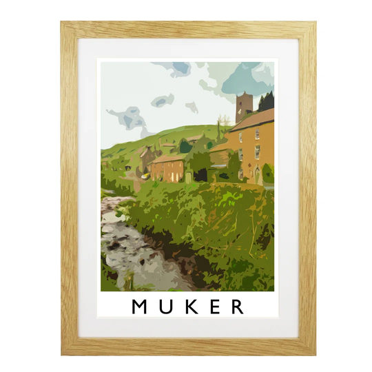 Muker 2 by Richard O'Neil - Graphic Art Print on Paper