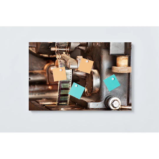 Cinema Magnetic Wall Mounted Cork Board