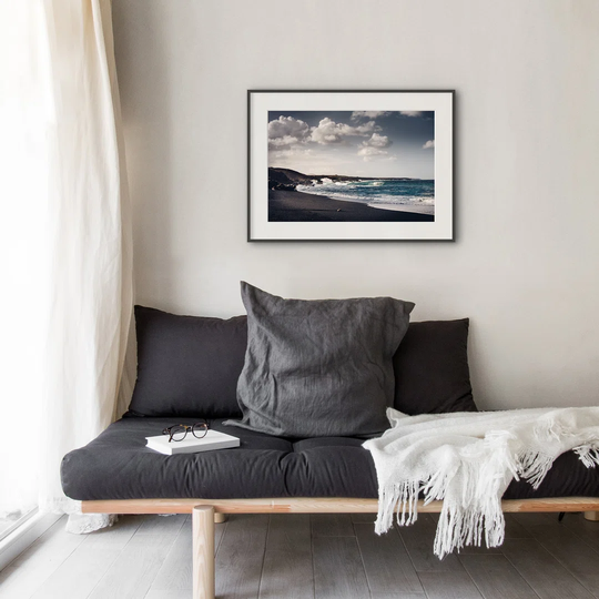 Playa Janubio N.1, Framed Graphic Art Print.