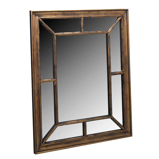 Outside InVantage Home & Garden Mirror - Coppergris
