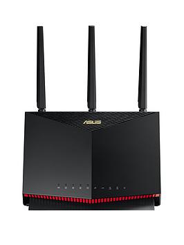 Asus Rt-Ax86U Wifi 6 Ax5700 Dual Band Mesh Gigabit Gaming Router - Ps5 Compatible