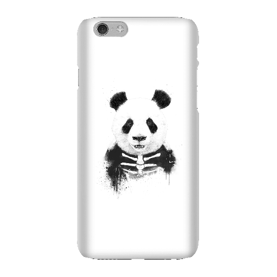 Balazs Solti Skull Panda Phone Case for iPhone and Android - iPhone 6 - Snap Case - Gloss