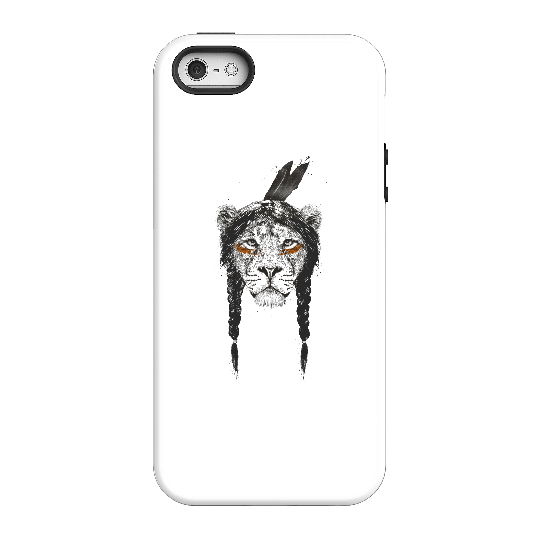 Balazs Solti Native Lion Phone Case for iPhone and Android - iPhone 5/5s - Tough Case - Gloss