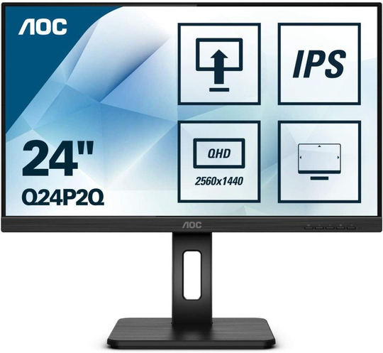 AOC Q24P2Q 24" QHD IPS Monitor