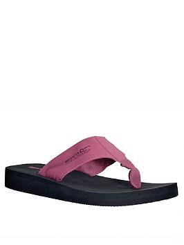 Regatta Catarina Sandals - Black/Pink