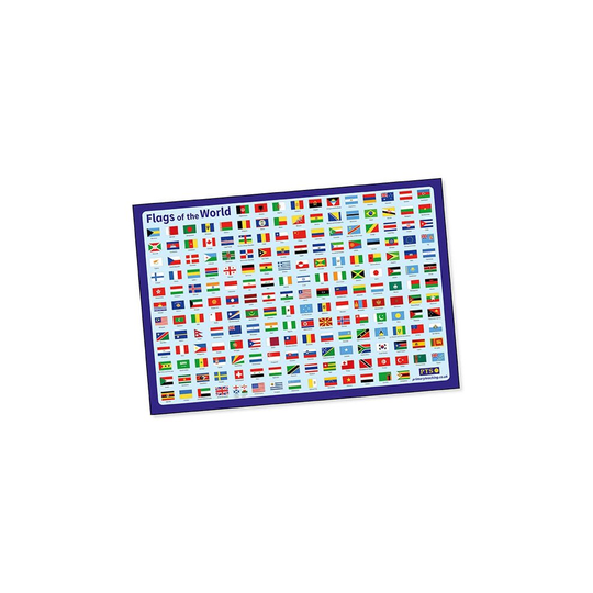 1 Flags Of The World Geography Childrens Pupils School Classroom Display Wall Poster A2 Primary Teaching Services