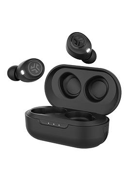 Jlab Jbuds Air True Wireless Bluetooth Earbuds With Voice Assistant Compatibility And Charging Case