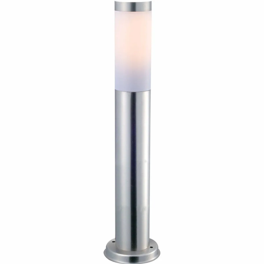 Luxform Atlanta Post Light - Stain/Stl Lux1016S
