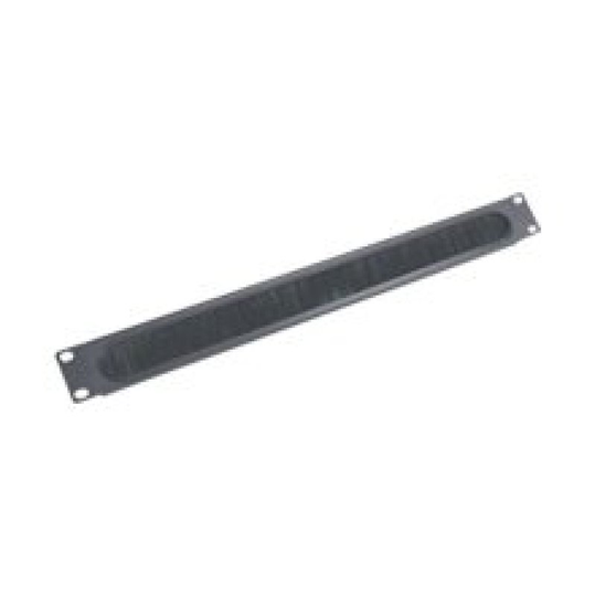 APC 1u Cable Pass-thru W/ Brush Strip Black