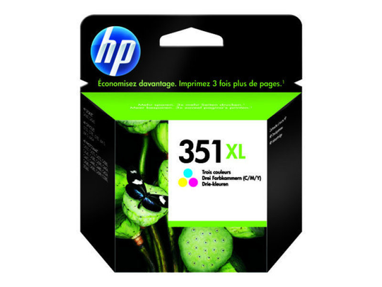 HP 351XL Colour Ink Cartridges - CB338EE