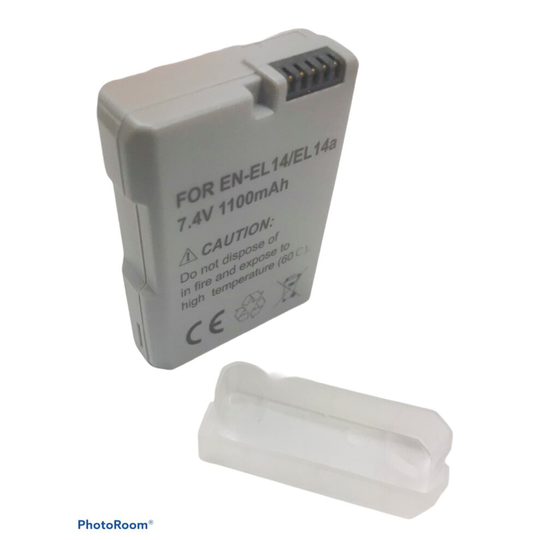 Nikon EN-EL14 / EN-EL14a Replacement Camera Battery