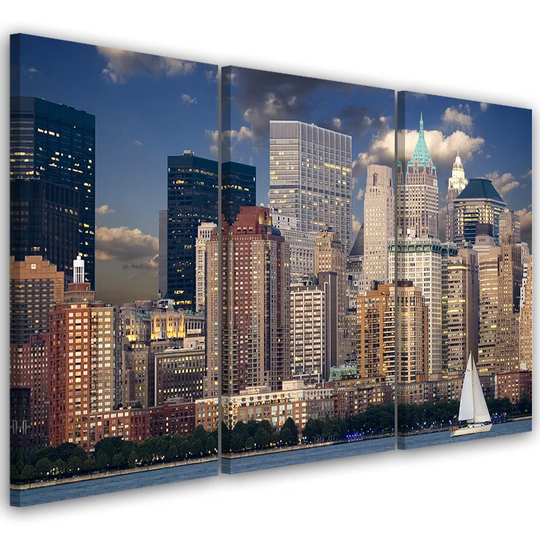 Canvas Print Panorama New York City