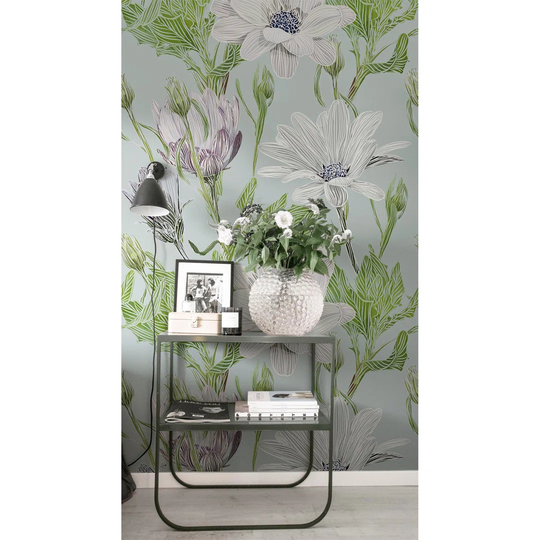 Azzouz 3.6m x 2.5m Matte Wallpaper Roll