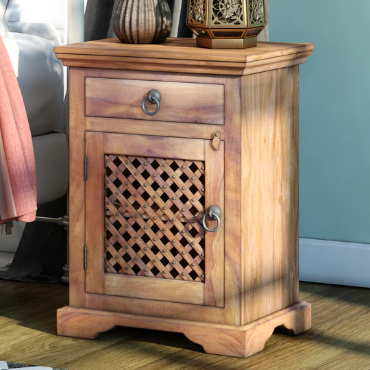 Trenton 1 Drawer Bedside Table