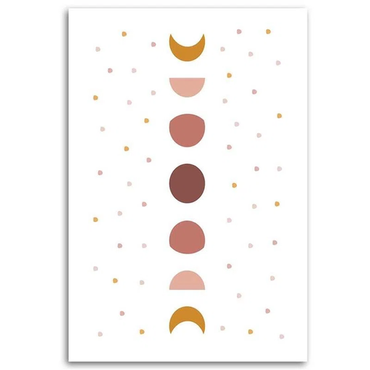 Canvas Print Moon For Nursery
