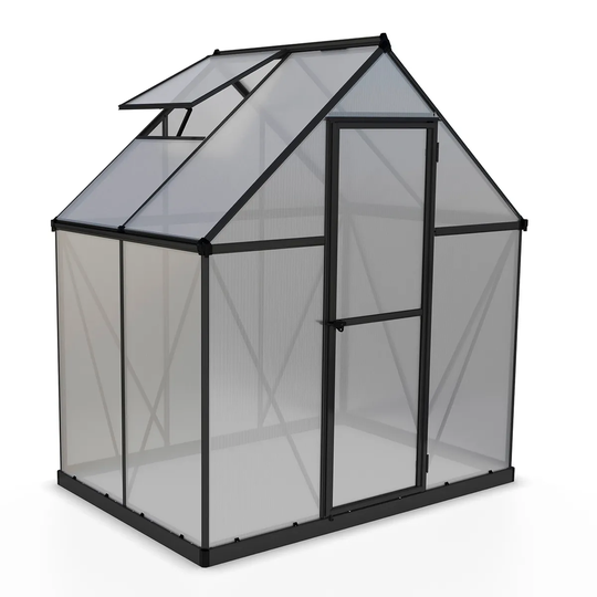 Palram - Canopia Canopia by Palram Mythos Greenhouse Grey - 6 x 4