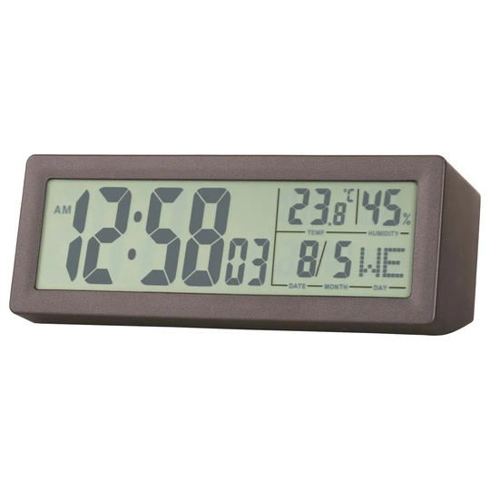 Acctim CK6007 Karminski LCD Alarm Clock Temp & Humidity