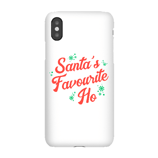 Santa's Favourite Ho Phone Case for iPhone and Android - iPhone 5/5s - Snap Case - Matte