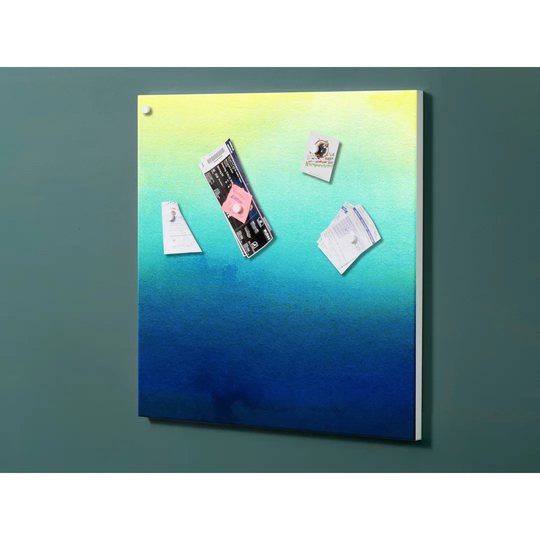 Notiz Motive Colour Play Magnetic Wall Mounted Cork Board