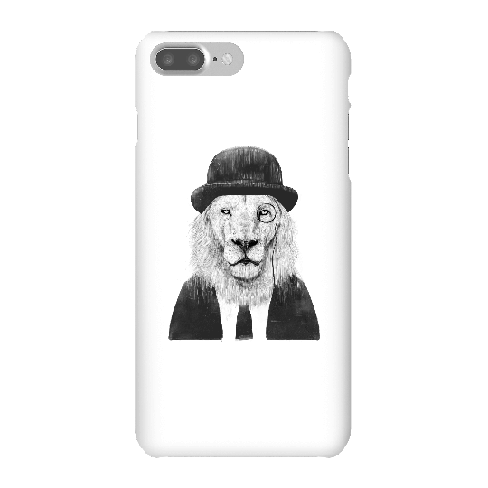 Balazs Solti Monocle Lion Phone Case for iPhone and Android - iPhone 7 Plus - Snap Case - Matte