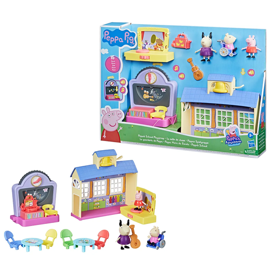 Peppa Pig Adventures School Playgroup Playset