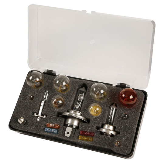 AA Universal Bulb Kit - Clear/Red/silver