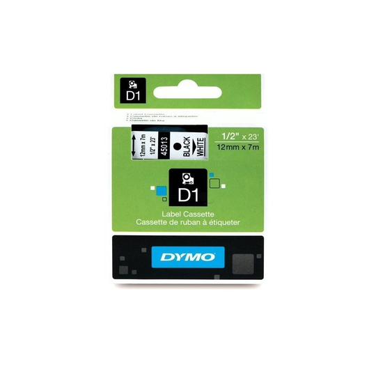 Dymo 45013 (S0720530) DirectLabel-etikettes, 12mm x 7m